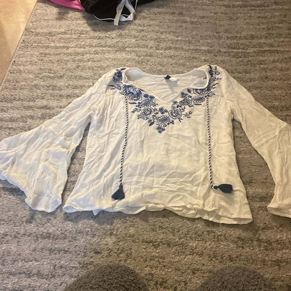 H&M Flowy blouse, size 2